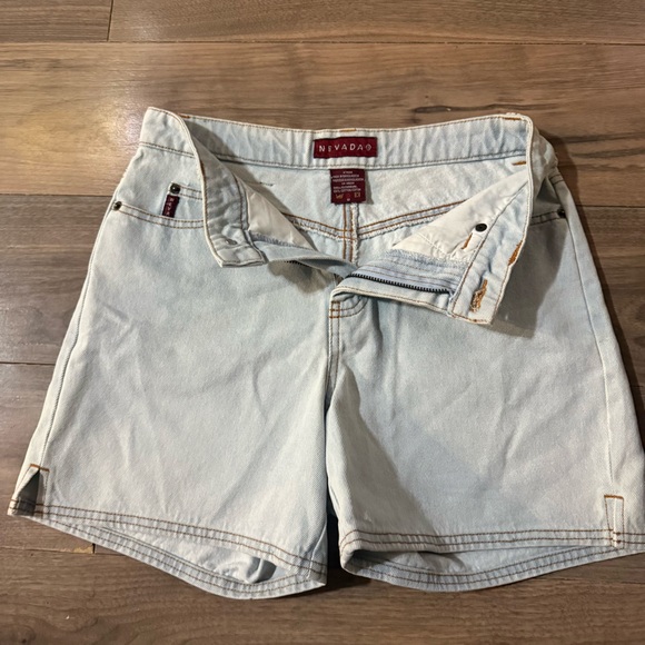 Light Denim Bermuda Shorts - Picture 2 of 4